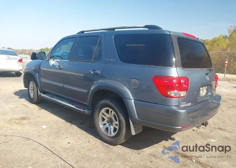 2005 Toyota Sequoia Limited V8 из США, поврежденный, VIN 5TDZT38A45S263478